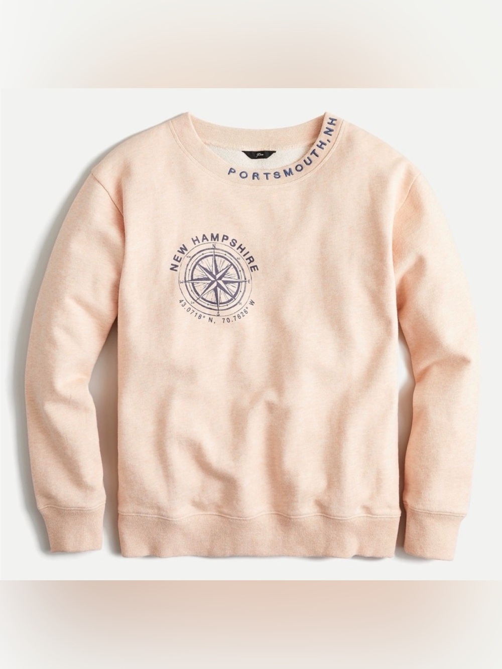 J.Crew Women’s "Portsmouth, New Hampshire" Sweatshirt, Size XS